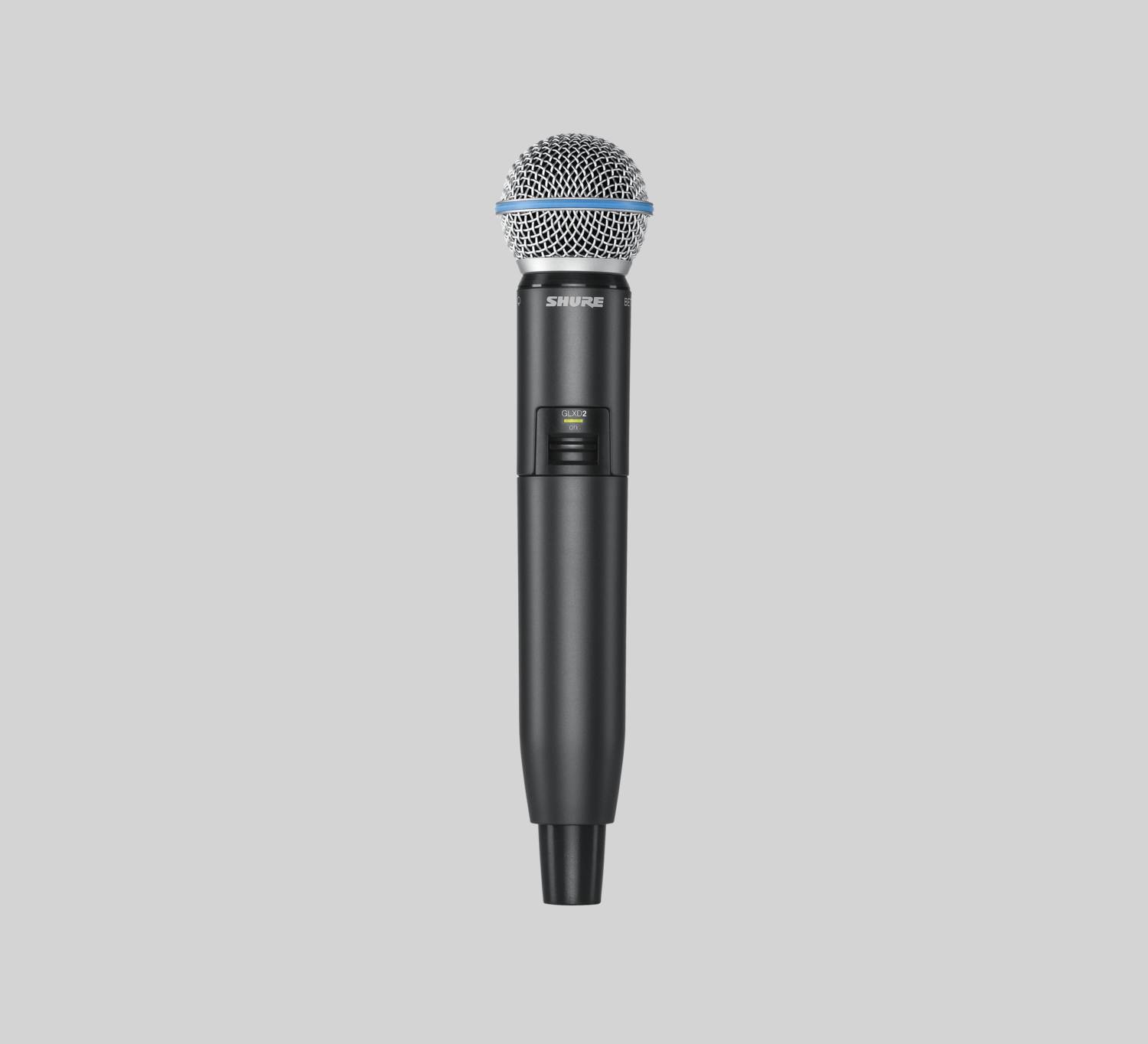 Shure GLXD2/B58 Trasmisor de mano digital con batería SB902